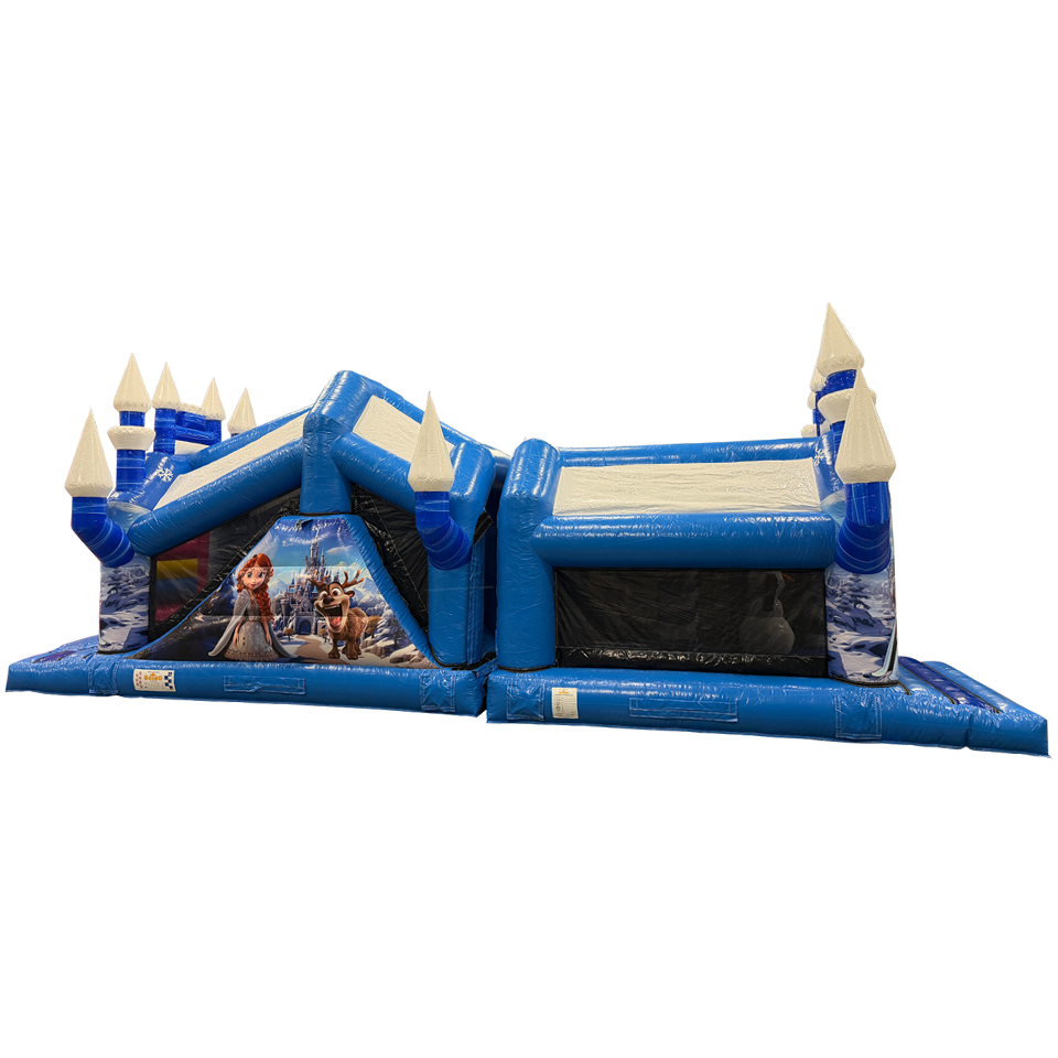 2-Part 11m Run Snow Princess Castle