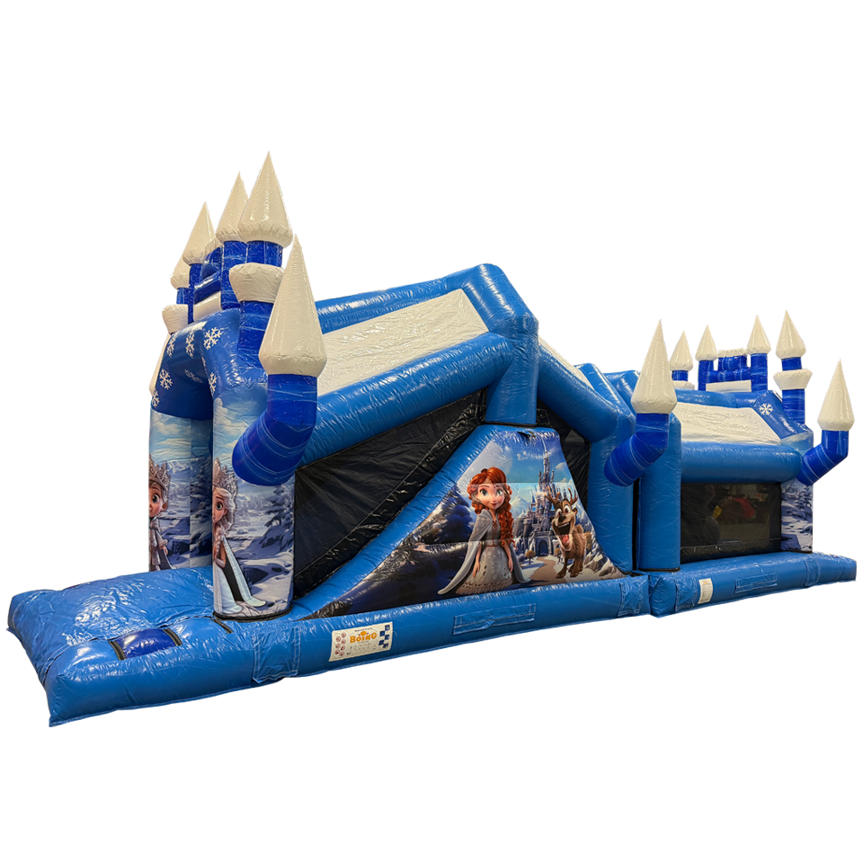 2-Part 11m Run Snow Princess Castle