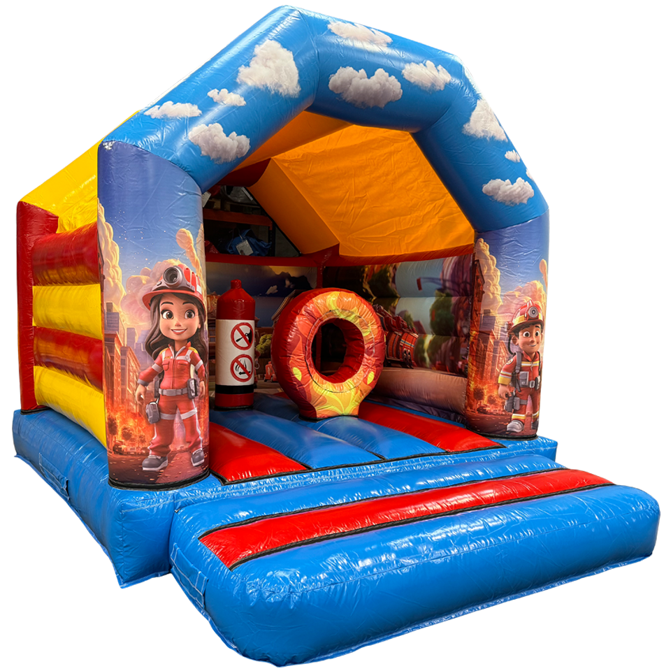 Aframe Midi Fire Truck with Obstacles