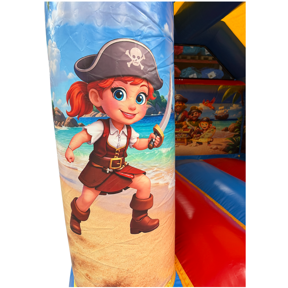 Aframe Mini Pirate bouncy castle