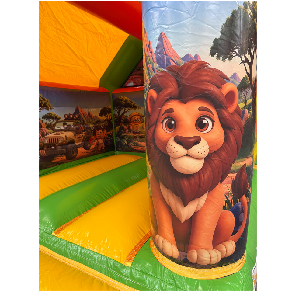 Aframe Mini Safari Bouncy Castle