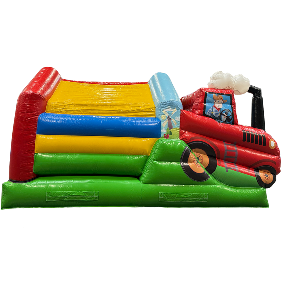 Combo Midi 3D Farm Bouncy Castle