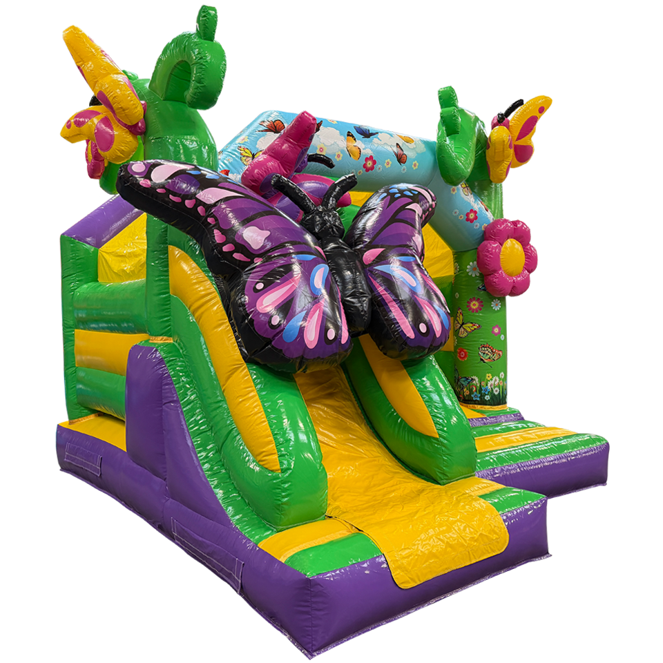 Combo Mini 3D Butterfly Bouncy Castle