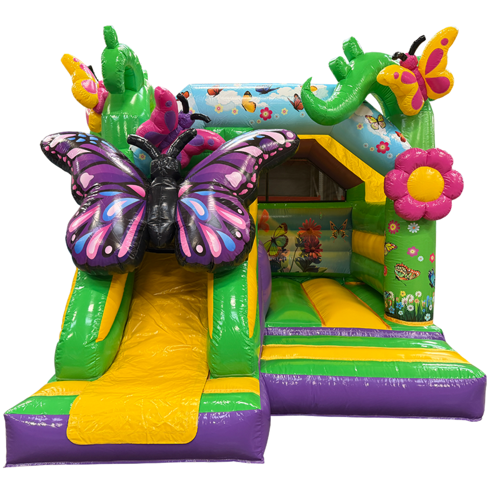Combo Mini 3D Butterfly Bouncy Castle