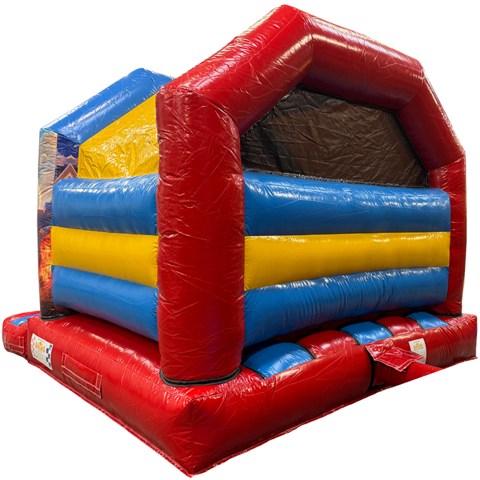 Combo Mini 3D Fire Truck Bouncy Castle