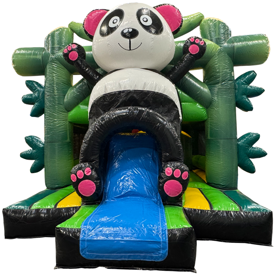 Fframe Midi Panda Bear Bouncy castle