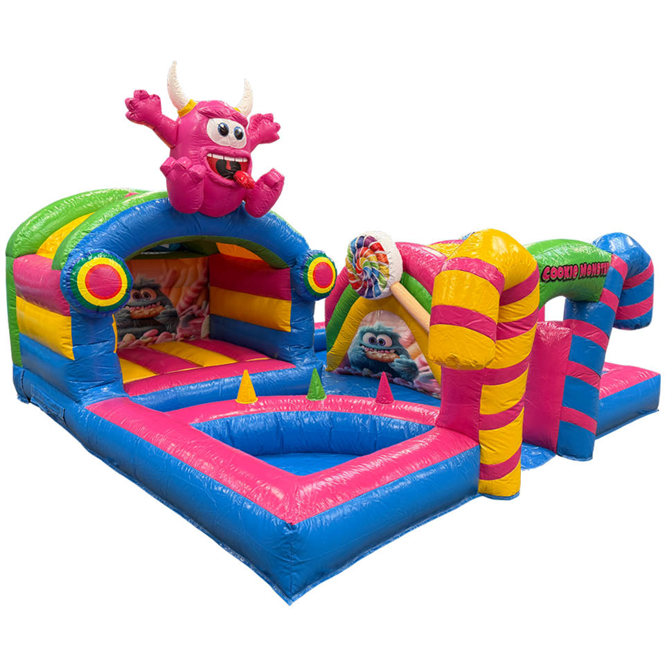 Kids Zone Cookie Monster Fuchsia