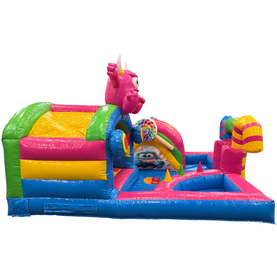 Kids Zone Cookie Monster Fuchsia