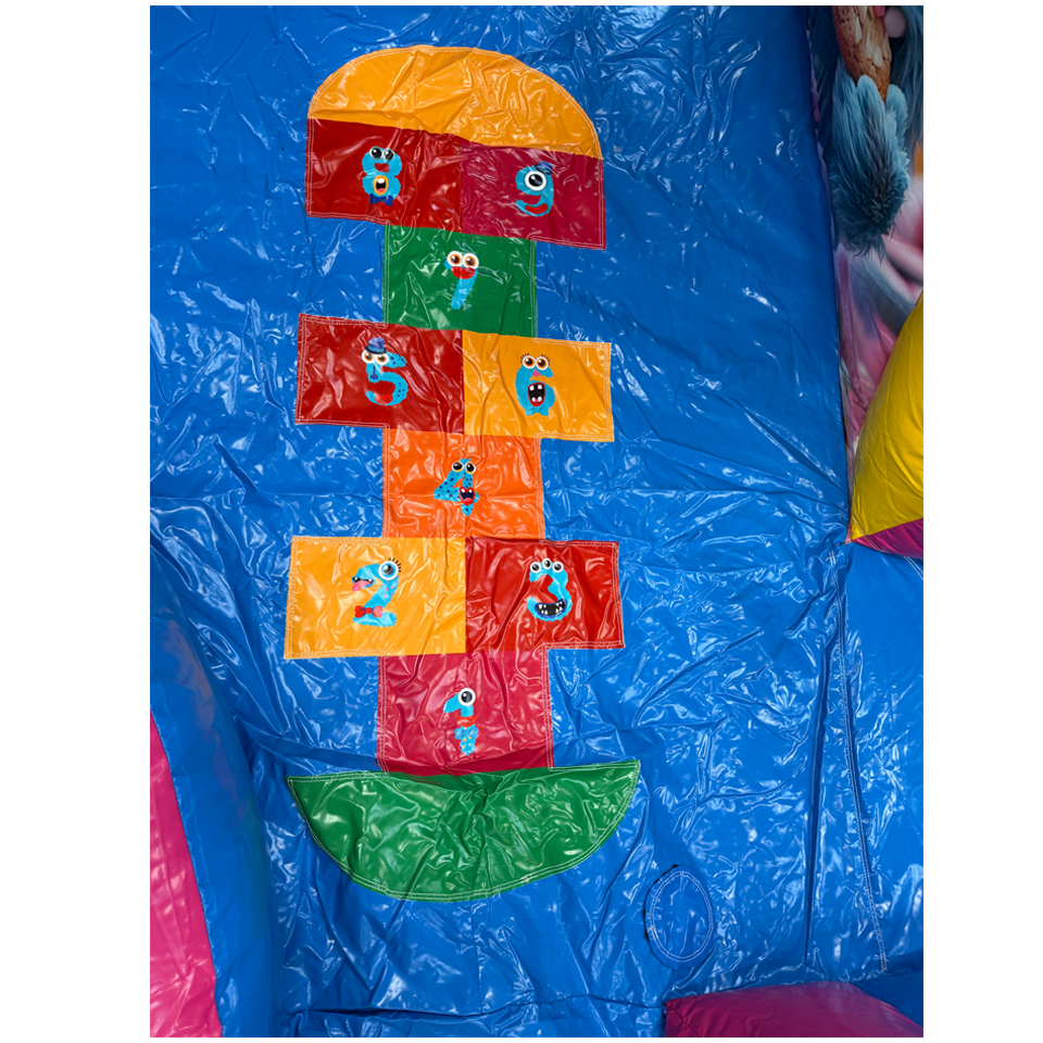 Kids Zone Cookie Monster Fuchsia