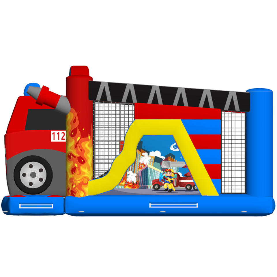 Multiplay Maxi 2 Slides Fire Truck