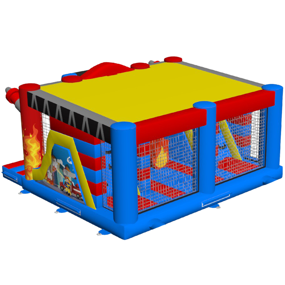 Multiplay Maxi 2 Slides Fire Truck