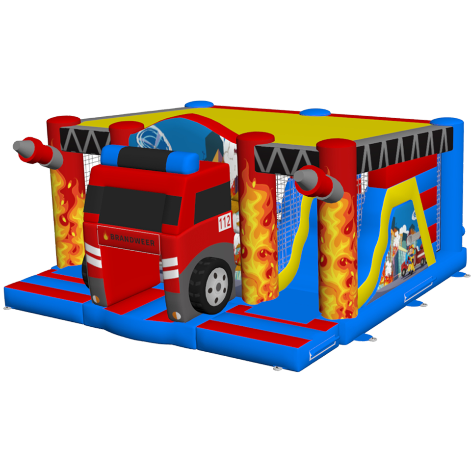 Multiplay Maxi 2 Slides Fire Truck
