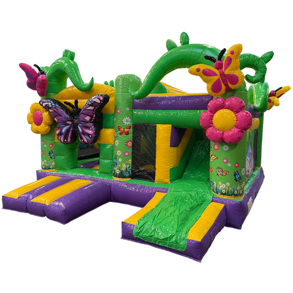 Multiplay Maxi Butterfly Bouncy castle Without Roof