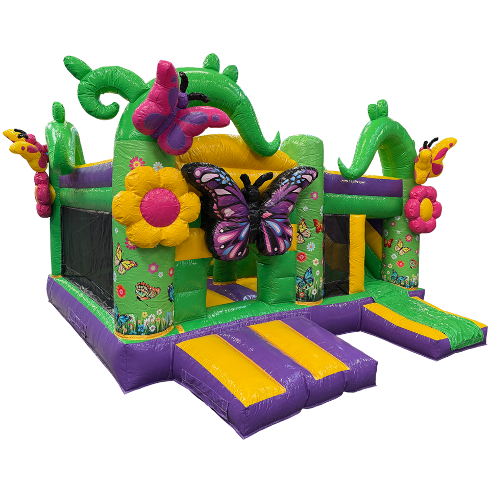 Multiplay Maxi Butterfly Bouncy castle Without Roof