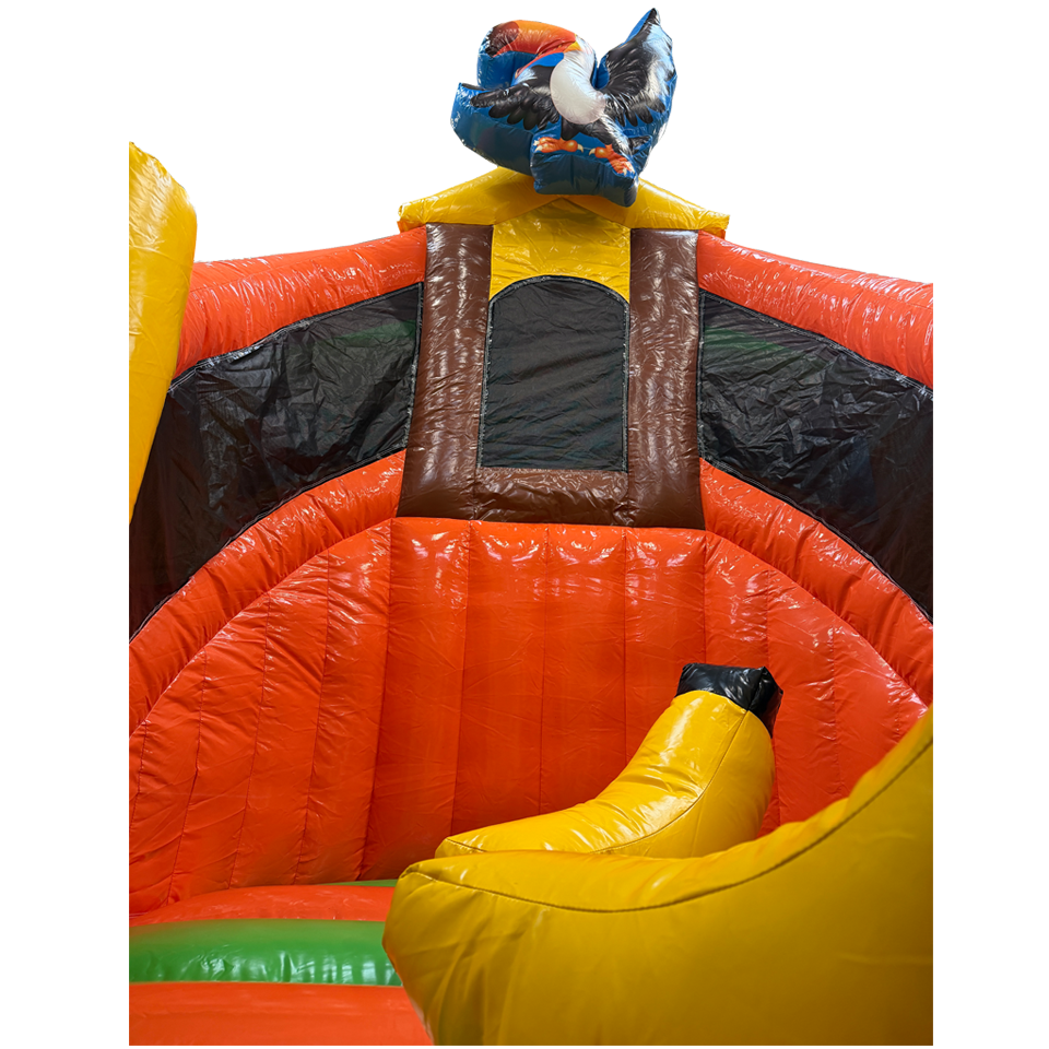 Twist N Slide Gorilla Bouncy Castle