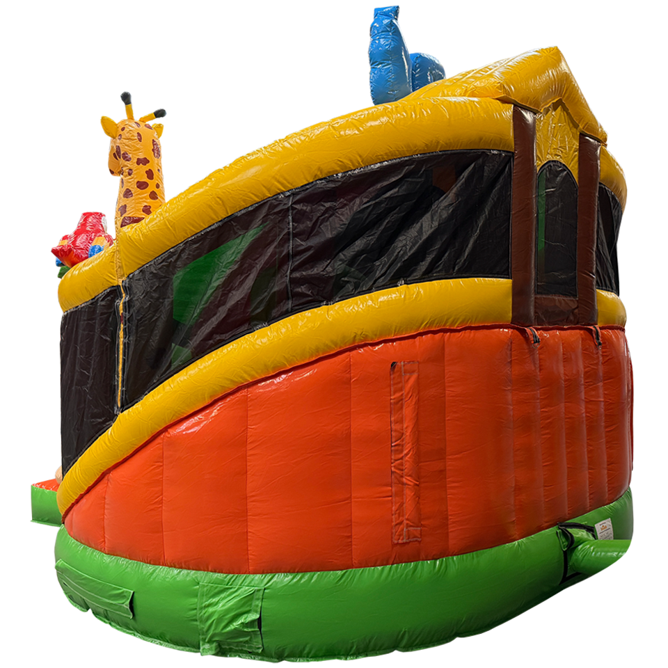 Twist N Slide Gorilla Bouncy Castle