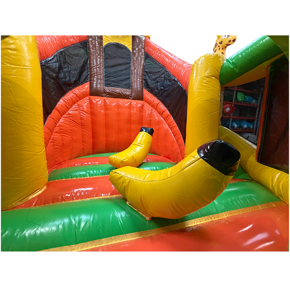 Twist N Slide Gorilla Bouncy Castle