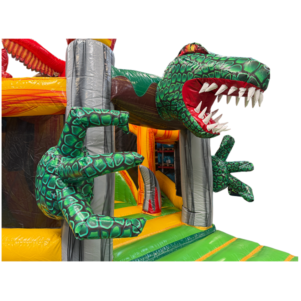 Twist N Slide T-Rex Bouncy Castle