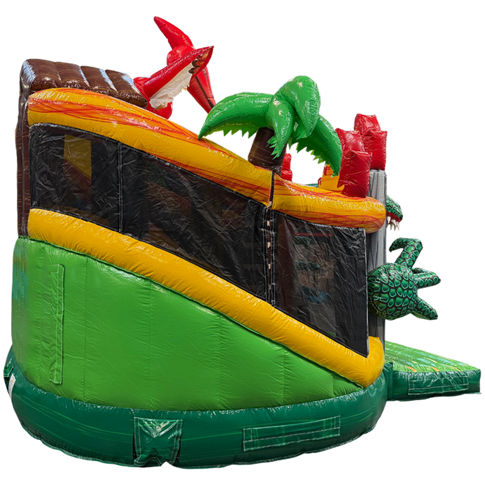 Twist N Slide T-Rex Bouncy Castle