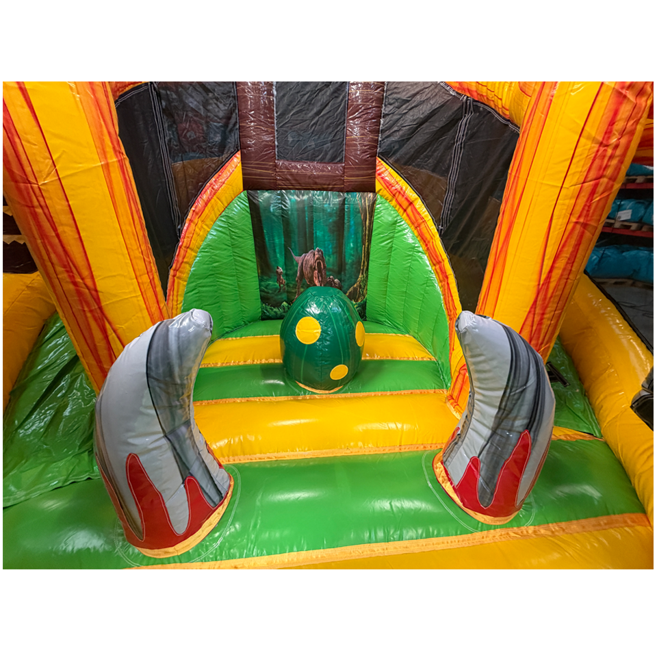 Twist N Slide T-Rex Bouncy Castle